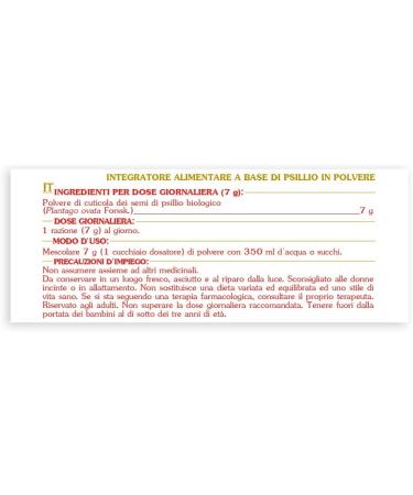 Organic Psyllium Powder | 30 Servings | 210g - Natural Fiber Supplement for Digestive Health - Buy Online on GoSupps.com