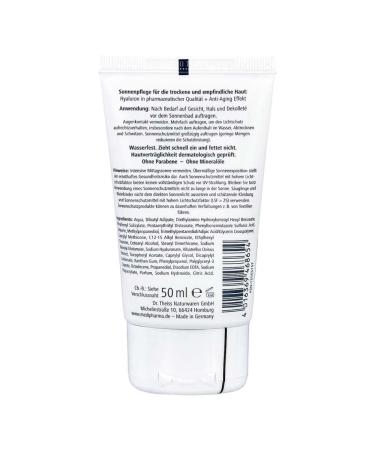 Buy HYALURON SUN CARE Face Cream SPF 30 - 50ml | Best Hydration & UV Protection | International Shipping Available - Buy Online on GoSupps.com