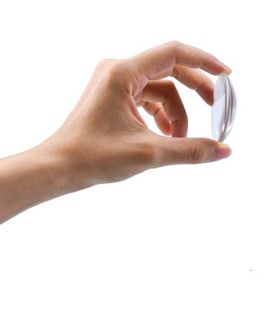 50mm Clear Glass Cabochons - 25PCS Dome Round Cabochons for Jewelry Making & Crafts - Buy Online on GoSupps.com