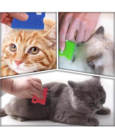 6 Pcs Pet Flea Combs Multi-Use Shell Combs for Dogs and Cats - Pet Combs for Removing Fleas Dandruff and Hair Stains - Buy Online on GoSupps.com