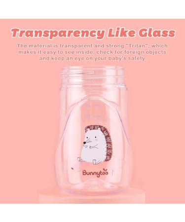 Bunnytoo Sippy Cup for Toddlers - 240ml | BPA-Free Silicone Spout | Leak-Proof | Suitable from 8+ Months | Night Trainer Cup - Buy Online on GoSupps.com