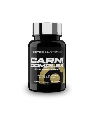 Scitec Nutrition Carni Complex - Advanced amino acid derivative formula - for an optimal fat metabolism - with L -carnitine 60 capsules