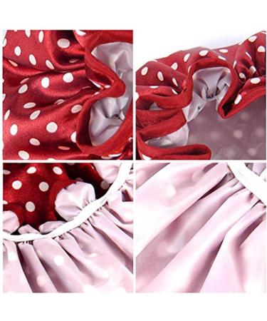 Shower Hood for Women - 3 Pack Double-Lying Waterproof Bathing Cap | Reusable Bath Hood with Rubber Band | Spa & Salon Bathroom Accessories - Buy Online on GoSupps.com