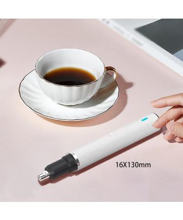 OUSIKA Men's Nose Hair Trimmer - Waterproof Electric Trimmer for Eyebrows & Sideburns - Eco-Friendly Travel Device (White - Buy Online on GoSupps.com