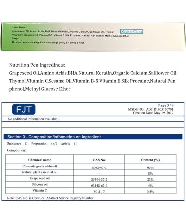 2PCS Lily & Apple Cuticle Oil Pens for Nail Care - Prevent Cracking and Dryness - Buy Online on GoSupps.com