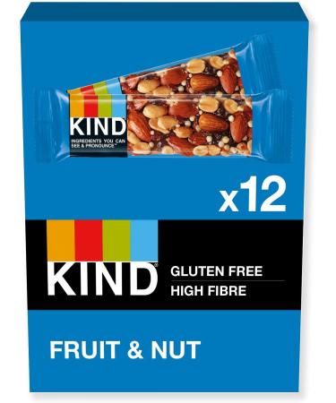 KIND Bars Gluten Free Snack Bars Fruit & Nut 12 Bars and Bars Gluten Free Snack Bars Maple Pecan Almond 12 Bars - Buy Online on GoSupps.com