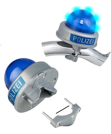 Smart Planet JO-20626-NEW Bicycle Bell for Children - Blue Plastic Police Design - Medium Size - International Shipping Available - Buy Online on GoSupps.com
