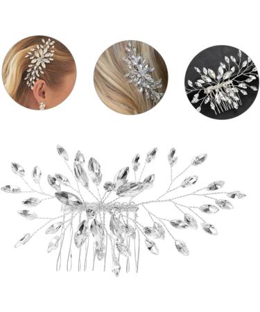 FRCOLOR Bridesmaid Hair Accessories hair Wedding headpiece wide headbands for women hair bands for womens hair flower girl hair accessory crystal bridal Hair piece Zinc alloy bride - Buy Online on GoSupps.com