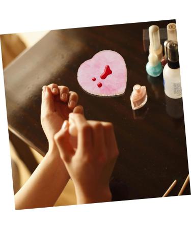  Healvian Healvian 8 Pieces Nail Paint Mixing Board Nail Polish Mixing Tray Manicure Beauty Tray DIY Nail Color Plate Manicure Paint Pallet DIY Color Plate Manicure Color Mixing Pallet - Buy Online on GoSupps.com