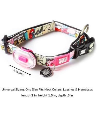 Max & Molly MATRIX Ultra LED Light for Dogs & Cats - Bright Zigzag Design (Sunset Chevron) for Joggers Walkers & Bikers - Outdoor Safety Gear - Buy Online on GoSupps.com