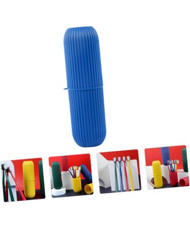 Gogogmy 1 Set Toothbrush Sleeves - Travel & Home Dental Care | Blue Toothbrush Holder for Adults - Buy Online on GoSupps.com