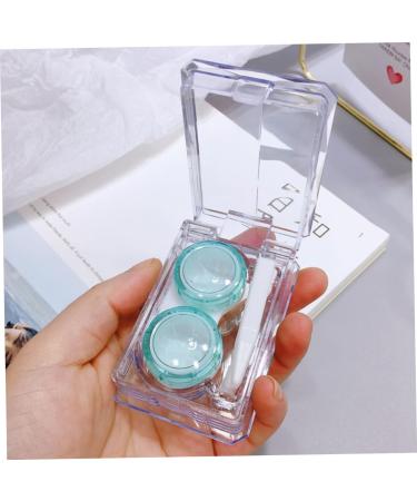 JECOMPRIS Mini Containers for Colored Contact Lenses - 6 Pack with Carrying Bag Case Tweezers & Invisible Mirror - Buy Online on GoSupps.com