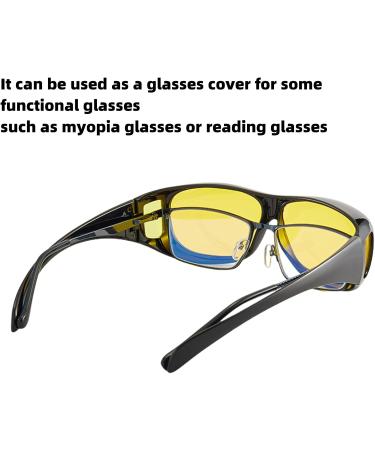 Macular Degeneration Glasses for Men & Women | Yellow Lenses for Glaucoma Cataracts & Retinitis Pigmentosa - Shop Internationally - Buy Online on GoSupps.com
