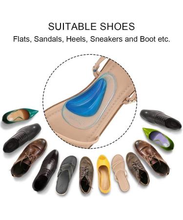 Kids Shoe Pads for Flat Feet Care | Orthopedic Silica Gel Insole with Arch Support - Small Size for Kids 0-5 Years - Buy Online on GoSupps.com