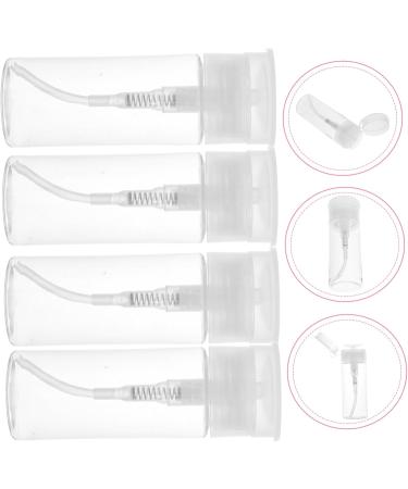 PLAFOPE 1 Set Nail Polish Remover Bottle Travel Empty Pump Bottle Empty Bottle Push down Pump Bottle Travel Bottle Liquid Press Pumping Makeup Remover Bottle White Pp - Buy Online on GoSupps.com