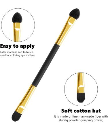 10PCS Double-Ended Eyeshadow Brushes | Long Handle Sponge Applicators for Eye Makeup | Blending, Defining, Smudging, Shading | Reusable Tools - A7STHZS - Buy Online on GoSupps.com