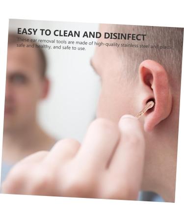 Buy Mobestech 3 Sets Earwax Remover Kit - Stainless Steel Ear Cleaner Tools for Kids & Adults - Portable Pink Ear Wax Removal Tool - Buy Online on GoSupps.com