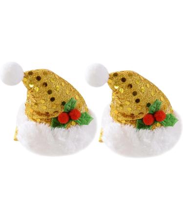 minkissy 3 Pairs Wedding Hair Accessories Xmas Kids Hair Accessories Xmas Hair Clips Girls Christams Barrettes Hair Jaw Clips Christmas Hair Barrettes European and American Child Hat - Buy Online on GoSupps.com