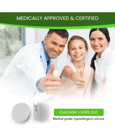 Cosmetic Ear Correctors for Children - 4 Pairs of Transparent Medical Grade Silicone Ear Tape for Non-Surgical Protruding Ear Correction | Safe for Toddlers & Kids - Buy Online on GoSupps.com