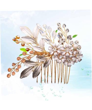minkissy Decorative Hair Combs Wedding Hair Comb Wedding Headpiece for Bride Bridal Headpieces for Wedding Bridal Hair Comb Prom Headpiece Hair Accessory for Women Decorate Crystal Miss - Buy Online on GoSupps.com
