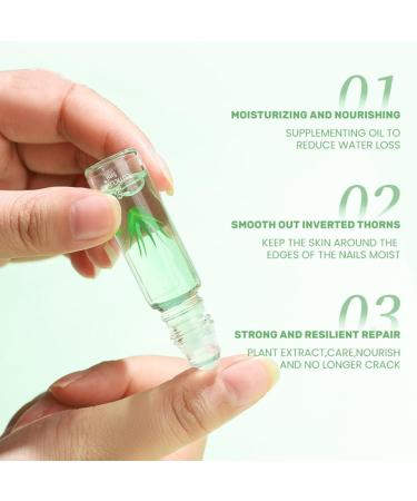 Cuticle Oil 5ml Nourishing Nail Care Oil | Portable Nail Recovery Liquid Effective Nail Renewal Oil Roller Ball For Nail - Buy Online on GoSupps.com
