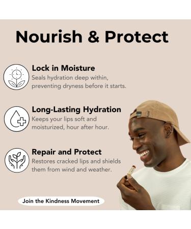 Kind Lips Organic Sweet Mint Lip Balm 3-Pack Cooling Refreshing Lip Care for Dry Chapped Lips 100% Natural Clean Gluten-Free Grain-Free Made in USA Everyday Value chapstick Set - Buy Online on GoSupps.com