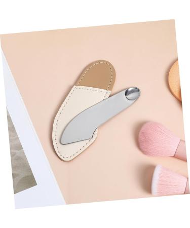 MUSISALY Scraper Makeup Korean Cosmetics Cosmetic Mixer Cosmetic Plate Mixer Shadow Seal Stainless Steel - Buy Online on GoSupps.com