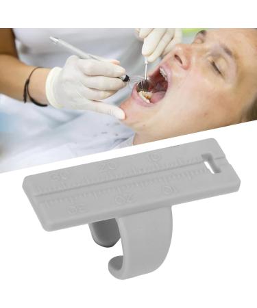 High Accuracy Dentistry Finger Lineal Ring & Shear Measure Tool - Portable Gray Plastic for Dentists - Buy Online on GoSupps.com