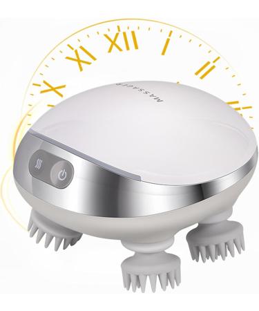 ifcow Electrical Scalp Massager Portable 4-Head Handheld Device for Stress Relief & Hair Growth | Buy Internationally - Buy Online on GoSupps.com