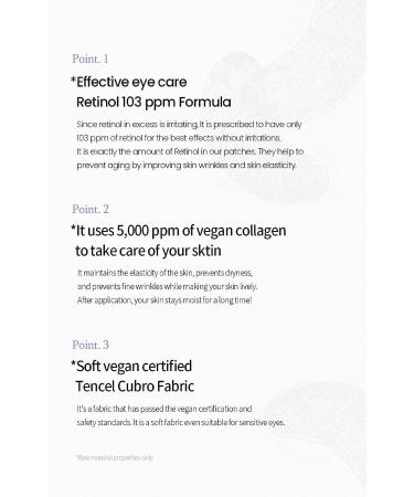 RNW Retinol Intense Eye Patch 10 Pairs - 0.2 oz | Under Eye Mask for Dark Circles, Puffiness & Fine Lines | Vegan Collagen & Hydrating Formula - Korean Skin Care - Buy Online on GoSupps.com