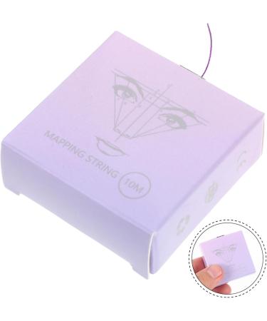 Baluue 5 Boxes Eyebrow Shaping Tool Tool Eyebrow Marking Thread Purple Nylon 1000.00X0.01X0.01CMx5pcs Purplex5pcs - Buy Online on GoSupps.com