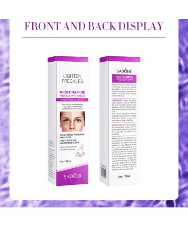 SODSAN SADOER Niacinamide Whitening Moisturizing Water - Buy Online on GoSupps.com