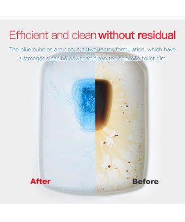 Blue Automatic Toilet Bowl Cleaner Tablets - Mild Pine Scent - 18 Pack - Buy Online on GoSupps.com