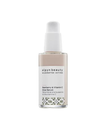 Alpyn Vitamin C & Bearberry Instant Glow Serum | Delivers an Instant Glow While Fading the Look of Dark Spots | 1.7 oz / 50 ml
