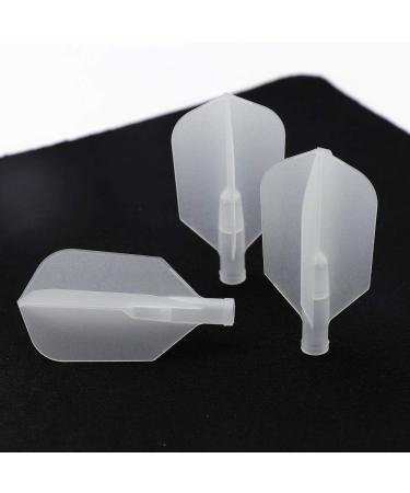 CUESOUL TERO AK4 Black Scorpion Dart Flights Slim - Set of 3 - 7 Colors - Clear - Buy Online on GoSupps.com