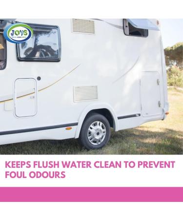 Pink Toilet Chemical Rinse 2 x 5 Litre for Motorhomes & Caravans | Eco-Friendly Odour Eliminator | Up to 50 Treatments Each - Buy Online on GoSupps.com