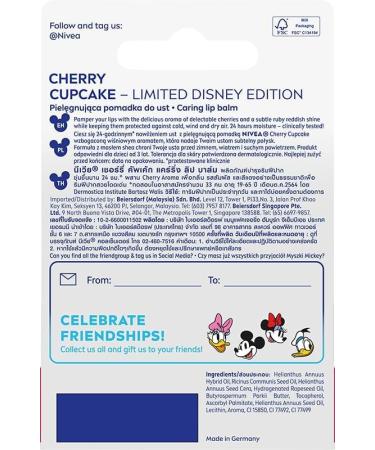 NIVEA Minnie Mouse Disney Edition Lipstick 4.8g Care - Buy Online on GoSupps.com