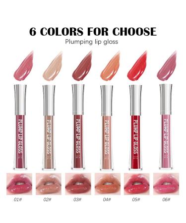 WALULAN Lip Plumping Nourishing Lip Color Gloss - Tootsie Lip Solution Cream 02 - Buy Online on GoSupps.com