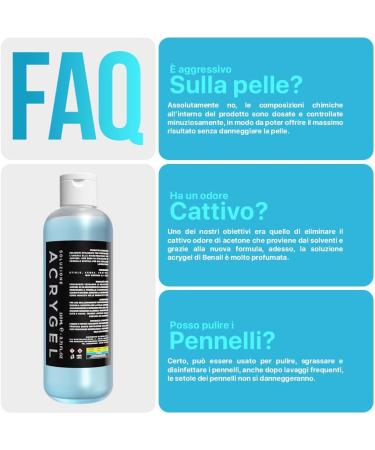  Benail Benail | Acrygel solution for nails Polygel Reconstruction of varnish Nail gel Acrygel 125 ml. - Hema Free and Tpo Free Made Italy - Buy Online on GoSupps.com