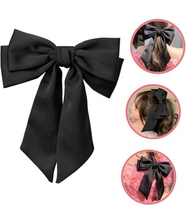 TOVINANNA Bow Hairpin Hair Ribbons Barrettes for Hair Bow Hair Clips Hair Bows for Women Hair Barrettes for Women Hair Bows for Teens Large Bow Hair Clip Hair Bow Clips Ponytail Clip - Buy Online on GoSupps.com