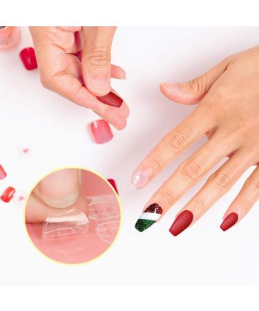 EBANKU 50Sheets Nail Adhesive Tabs - 1200Pcs Double-Sided Nail Glue Stickers for Press on Nails - Manicure Sticky Tabs 1200 Piece Assortment - Buy Online on GoSupps.com