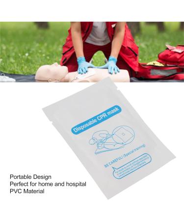 20pcs Cardiopulmonary Resuscitation Barrier - Safe Cover for CPR in Hospitals - Buy Online on GoSupps.com