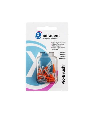 PIC Brush Interdental brush replacement brush 3-5 mm conical orange