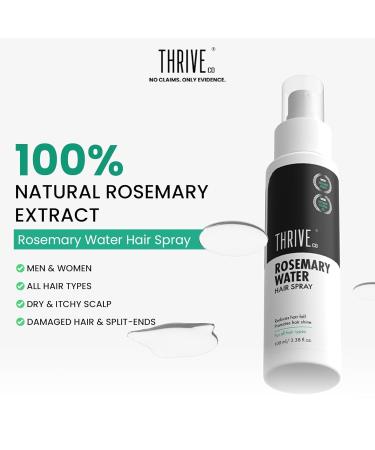 Rice Water & Hyaluronic Acid Hair Spray 3.38 Fl Oz For Hair Growth Hair Fall Control Conditioning & Shine - Buy Online on GoSupps.com