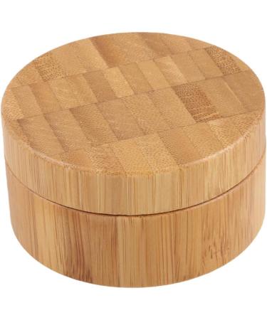 Healifty Talcum Powder Puff Powder Box with Puff Bamboo Eco Friendly Powder Puff for Baby Women - Buy Online on GoSupps.com