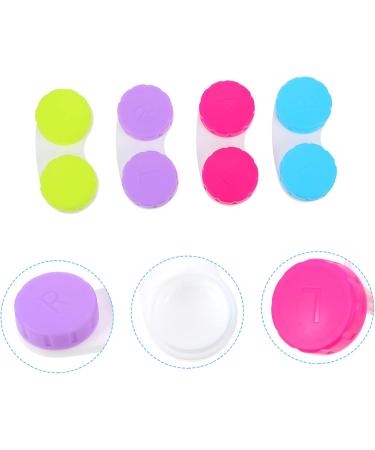Exceart Mini Contact Lens Container - 30PCs Portable Eye Storage Kit | Travel Case for Lenses & Cosmetics - Buy Online on GoSupps.com