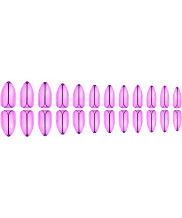 FEIlei 24x Press on Nails Glossy False Nails Full Cover Fake Nail for Women and Girls - Buy Online on GoSupps.com