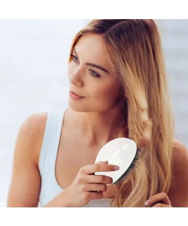2pcs Portable Scalp Massager - Cute Egg Shaped Hair Brush for Detangling | International Shipping - Buy Online on GoSupps.com