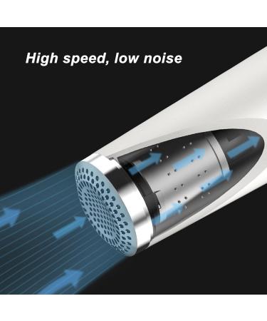 Cordless Hair Dryer Fast Drying Ideal Present for Wife Daughter Rechargeable 600W Low Power for Student Dormitory Traveling (White) - Buy Online on GoSupps.com