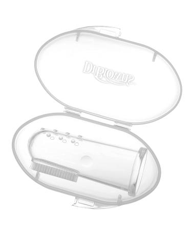 Dr. Brown's Silicone Finger Toothbrush for Baby | Travel-Storage Case Included | 3m+ | White - Buy Online on GoSupps.com